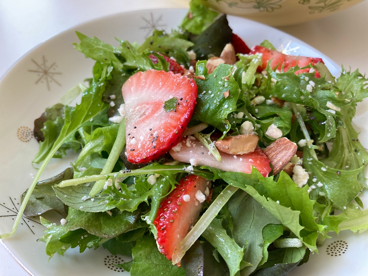 Strawberry Basil Salad