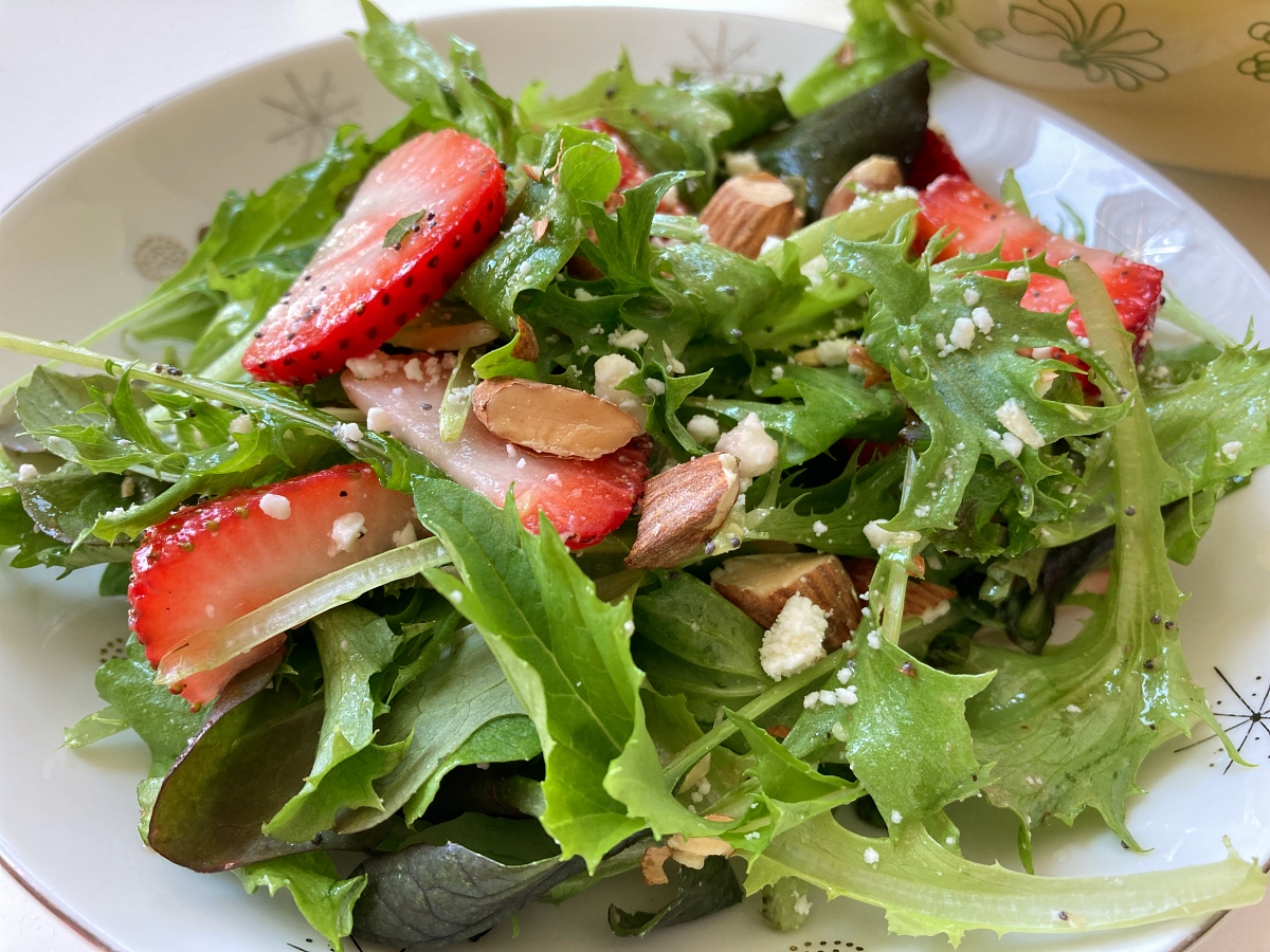 Strawberry Basil Salad