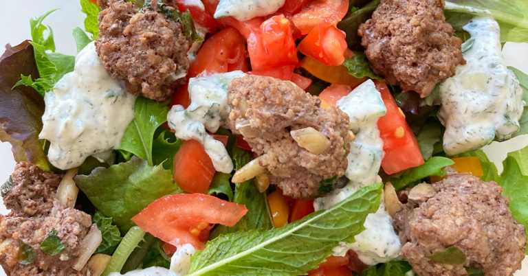 Beef Kofta Salad