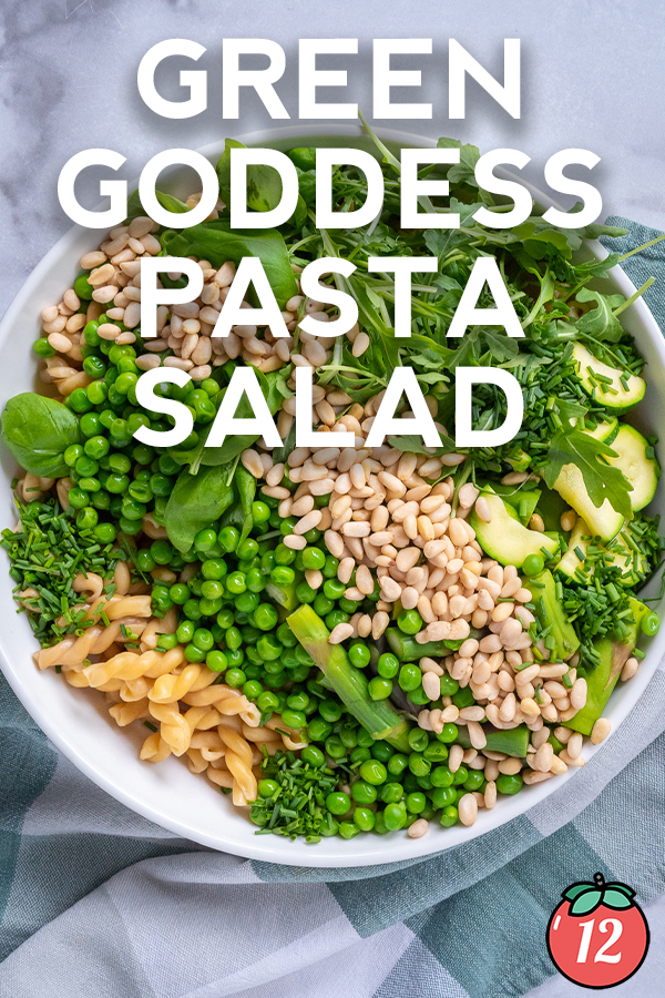 Green Goddess Pasta Salad Recipe 