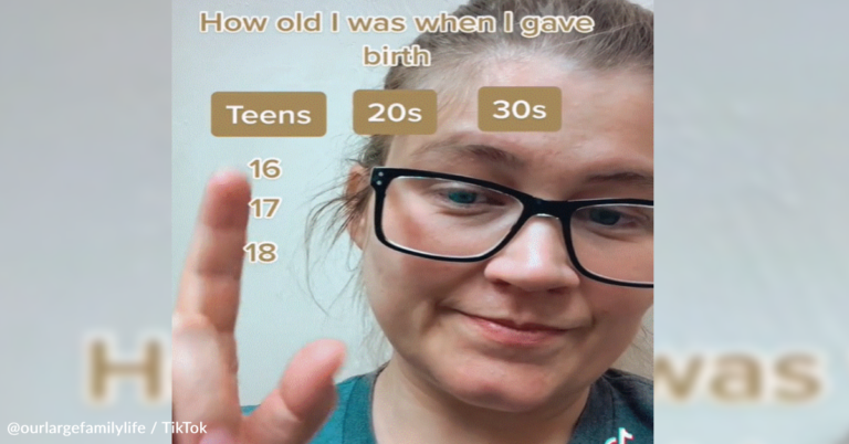 Woman Gave Birth To A Child Every Year From 16 to 19 And Now Has 12 Kids