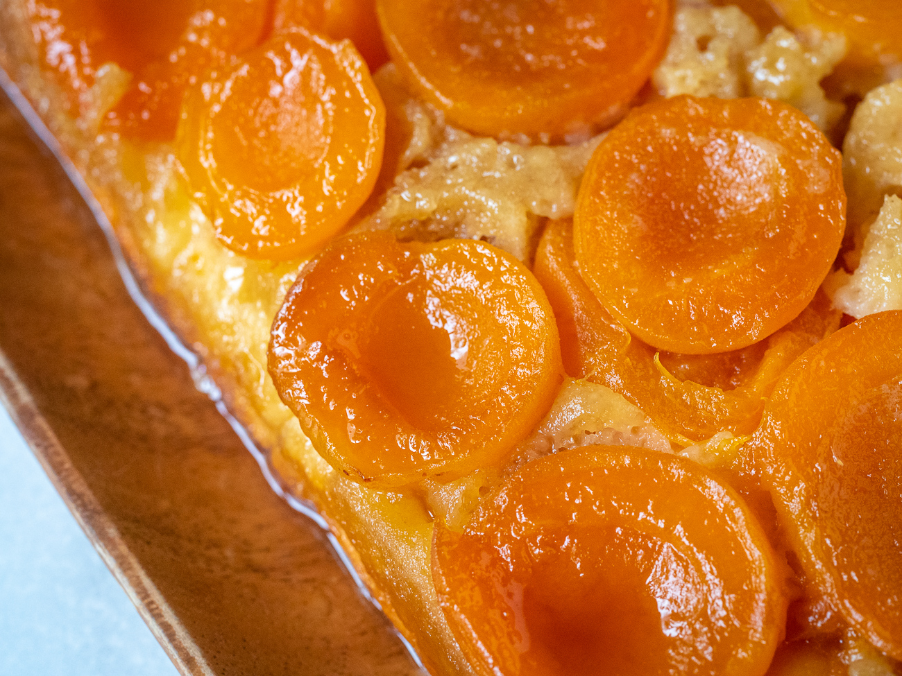 The best Apricot Cake with Almond Crust ⋆ My German Recipes
