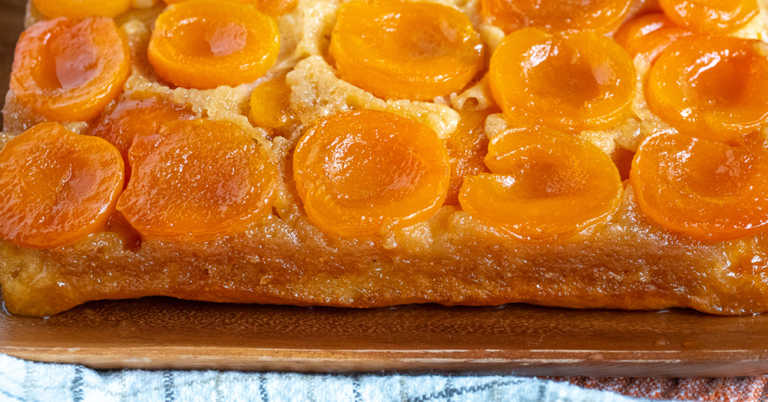 Apricot Upside Down Cake