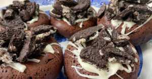 Baked Oreo Donuts
