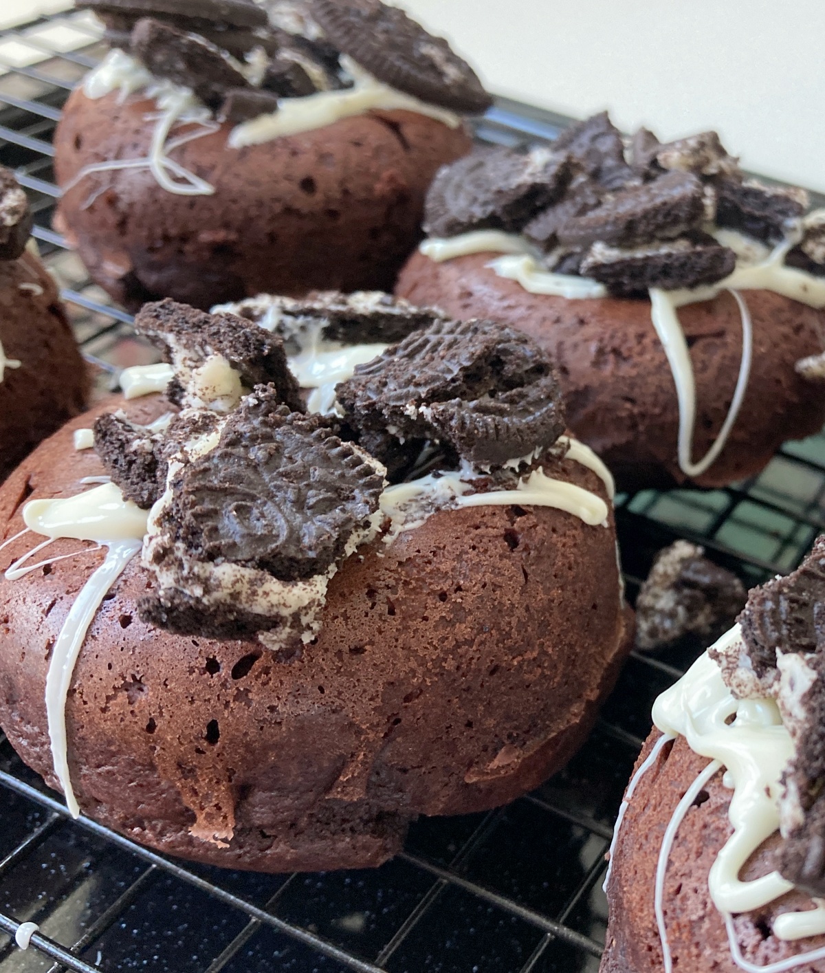 Baked Oreo Donuts