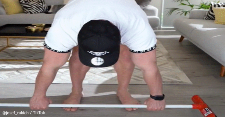 Why Women Can Do This Viral Broom Challenge But Men Can’t