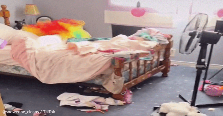 Cleaning Expert Reveals How Filthy Her Daughter’s Room Is
