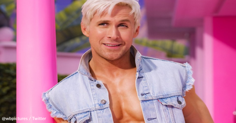 First Look At Ryan Gosling Playing Ken In The New Barbie Live-Action Movie