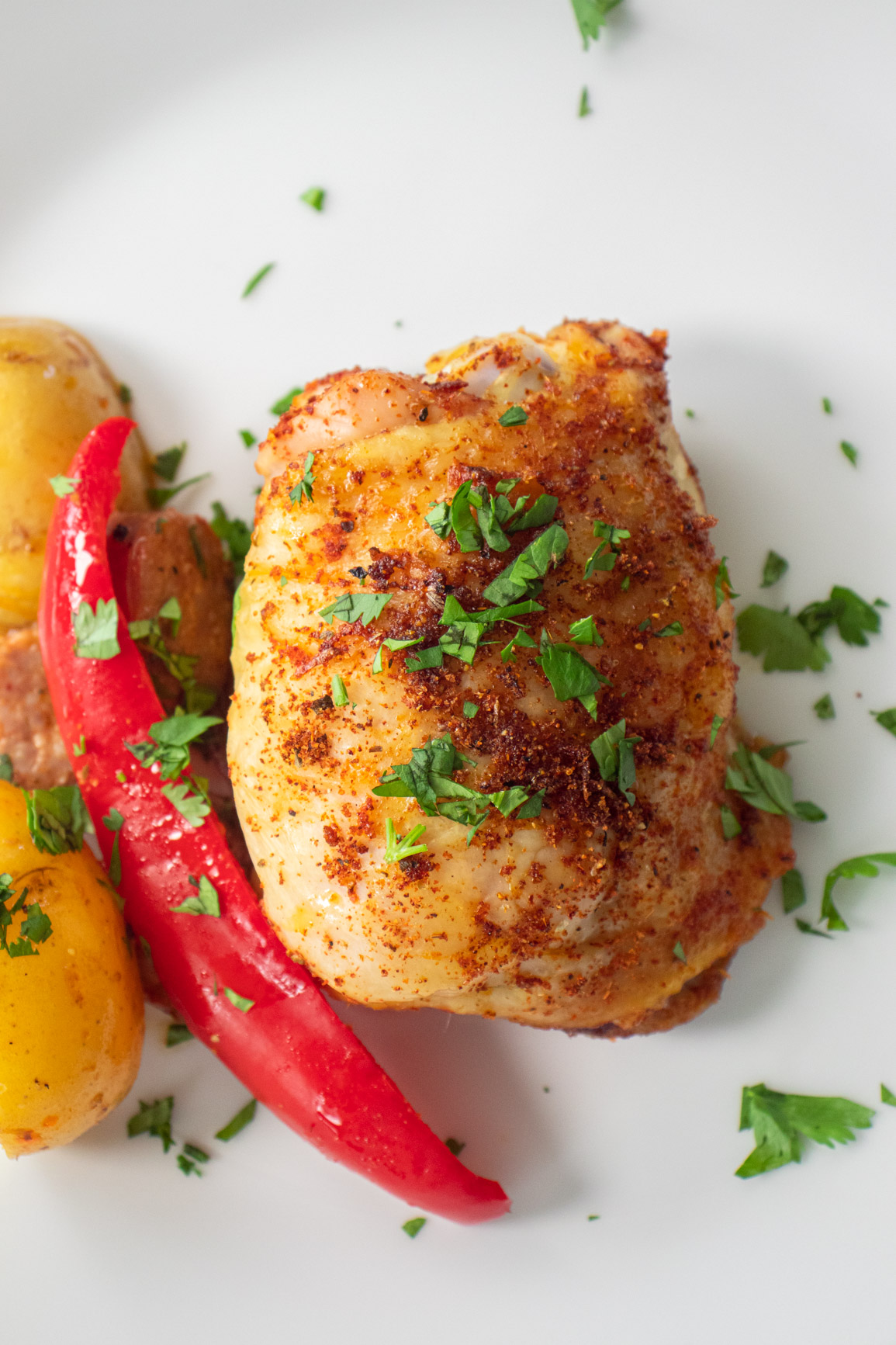 Sheet Pan Spanish Chicken