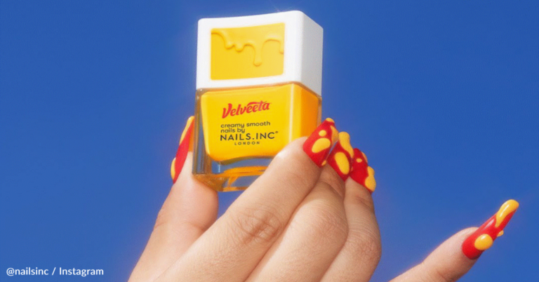 Velveeta Enters The Beauty Market With Cheese-Scented Nail Polish