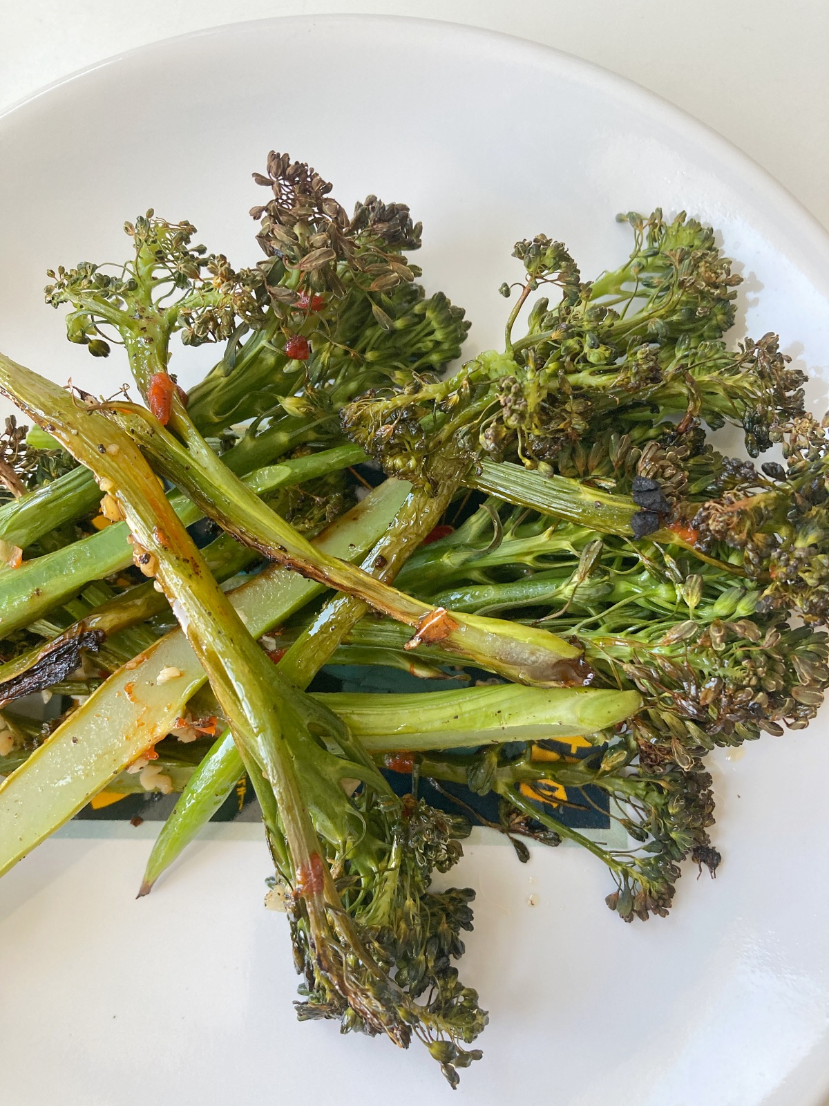 Spicy Sheet Pan Broccolini