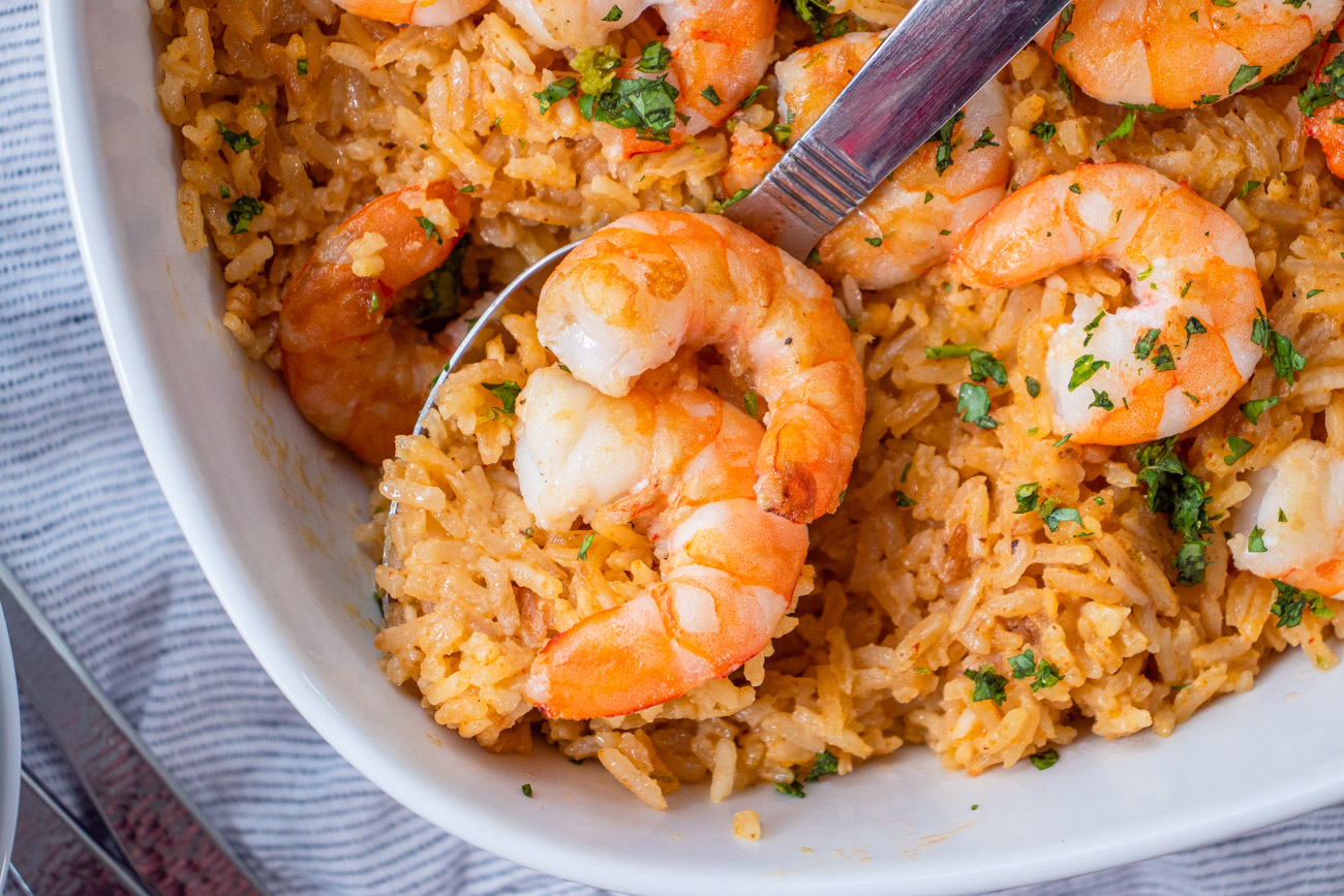 Curry Shrimp Risotto