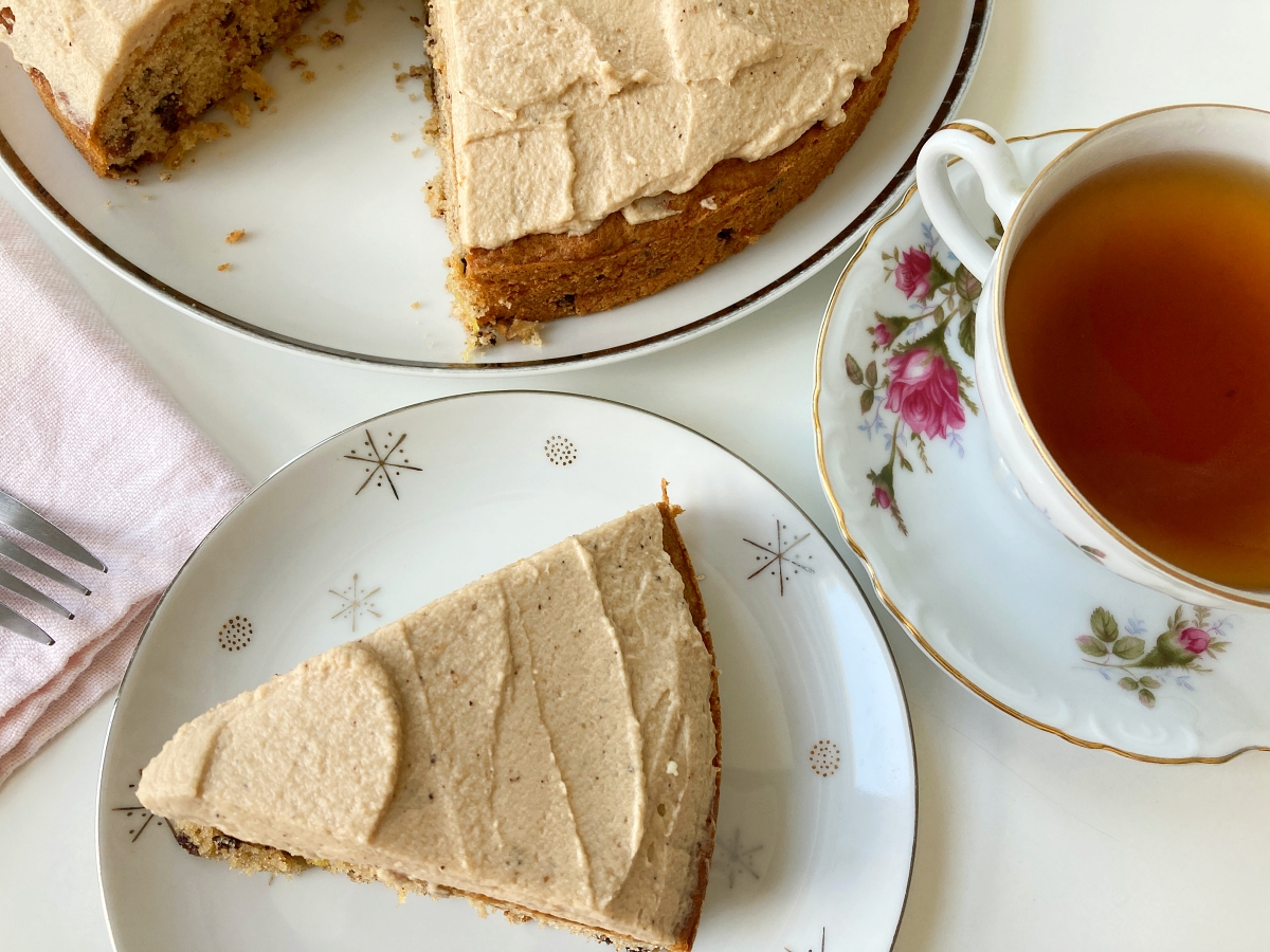 Earl Grey Chocolate Chip Cake