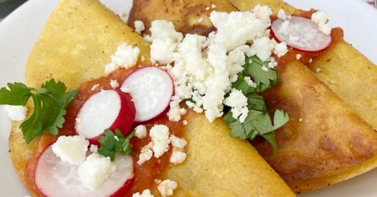 Fried Potato Tacos (Tacos de Papa)