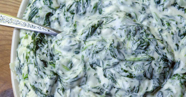 Steakhouse Creamed Spinach