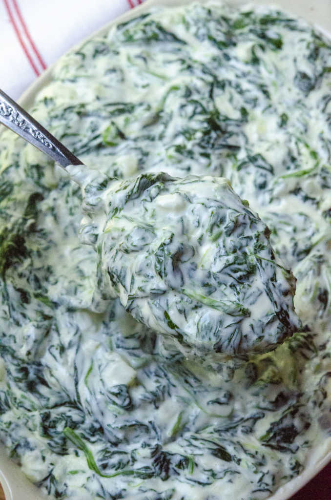 Steakhouse Creamed Spinach | 12 Tomatoes