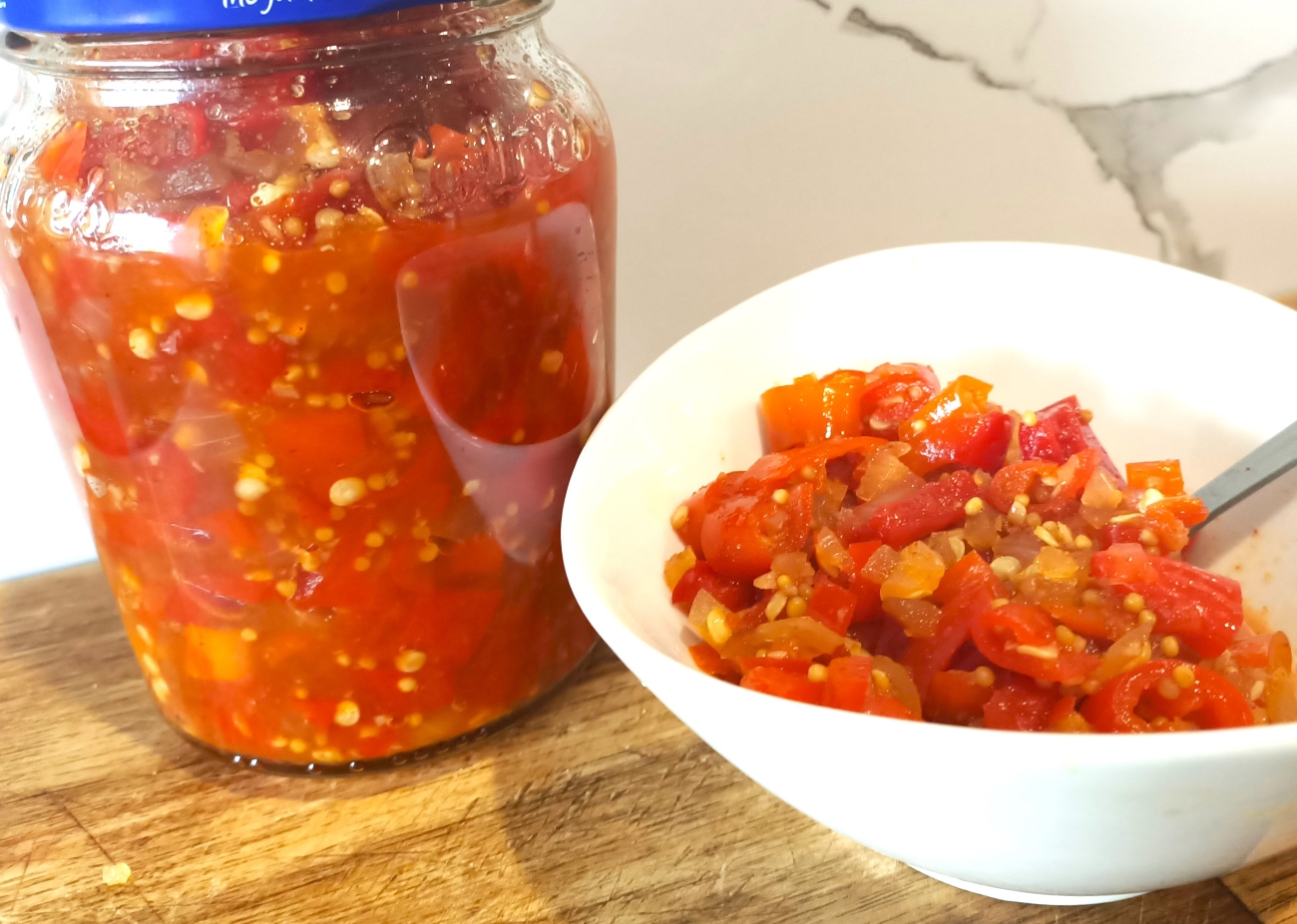 Red Hot Cherry Pepper Relish Recipe | Besto Blog