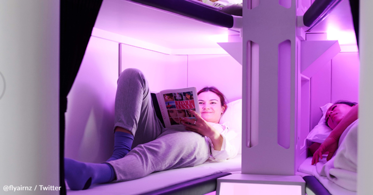 Bunk Bed Pods Will Soon Be Available For Economy Flights