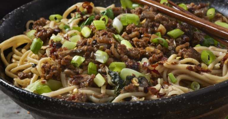 Dan Dan Pork Noodles