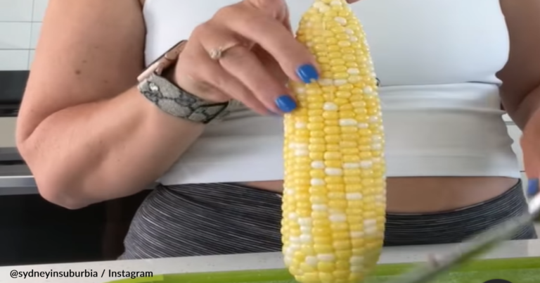 Mom Shares Mess-Free Way To Cut Corn