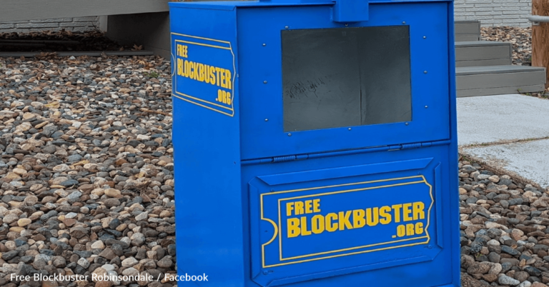 Community Starts A ‘Free Blockbuster’ Where Residents Can Take Or Leave A Movie