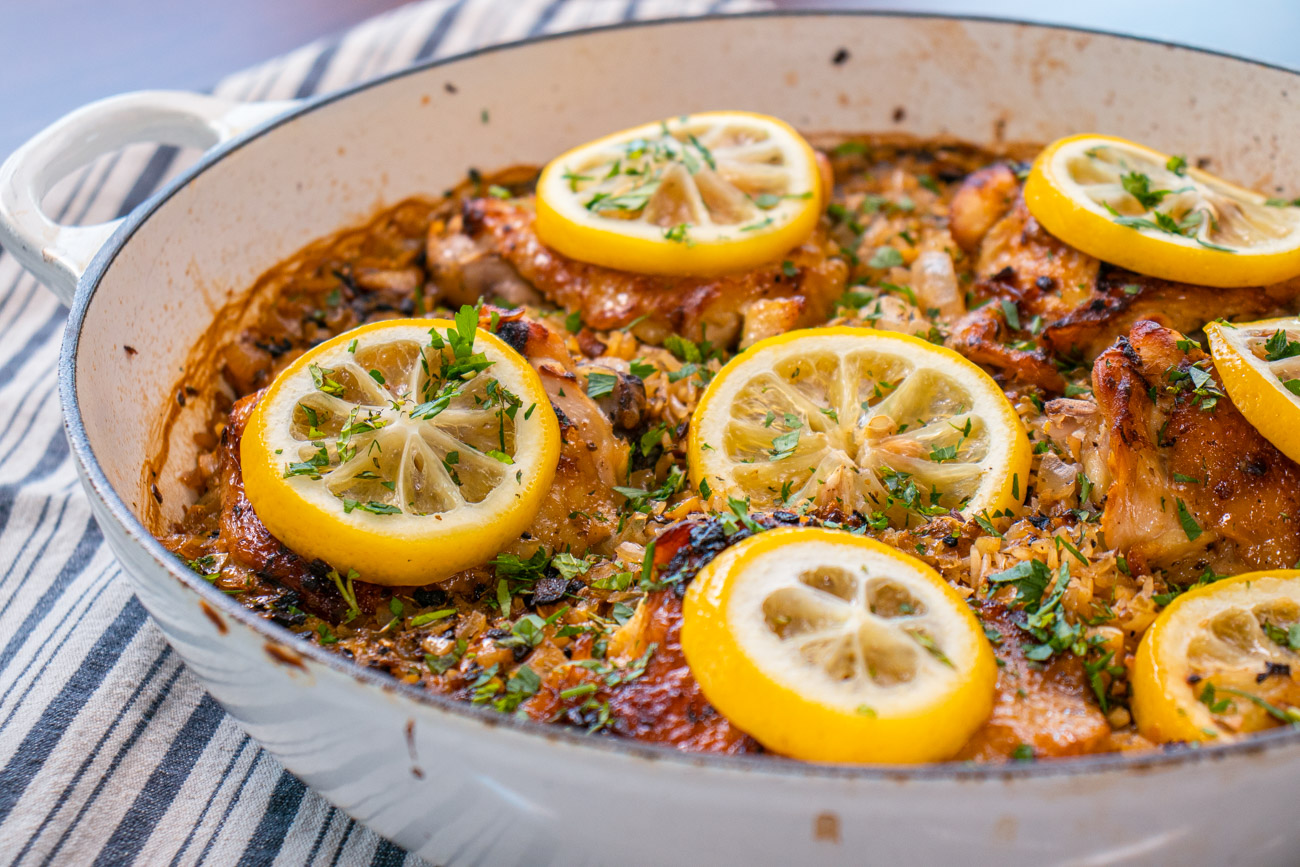 One-pan Greek Lemon Chicken