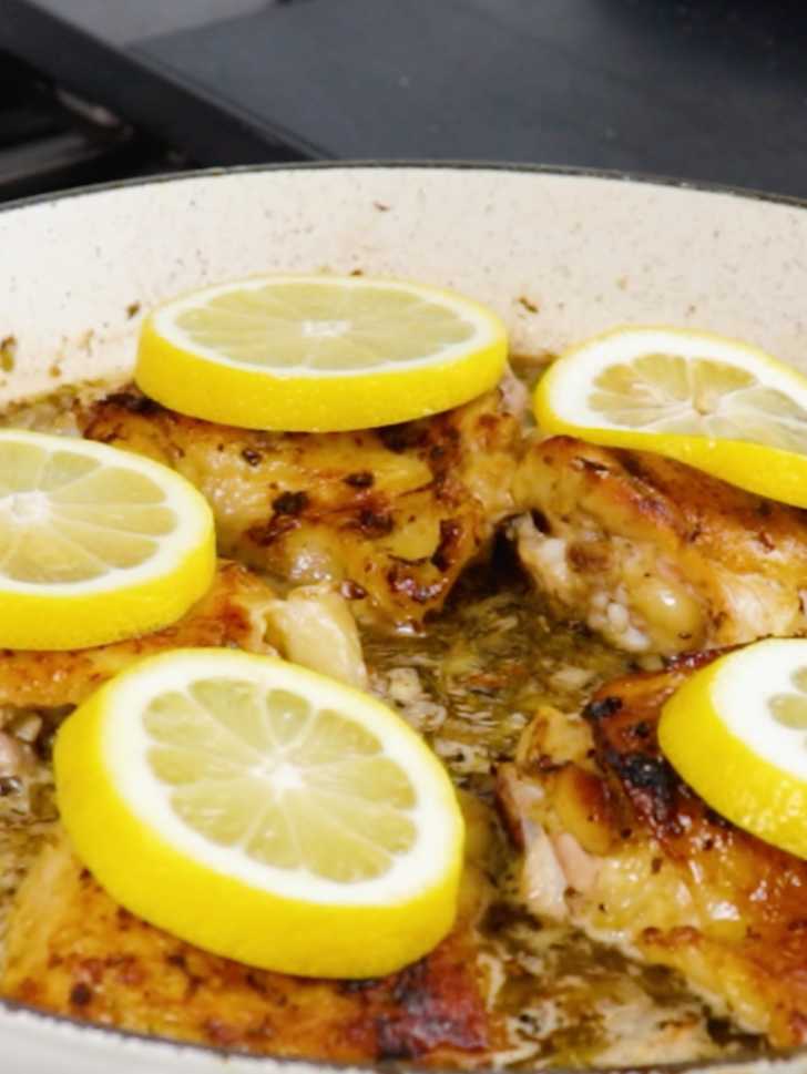 Onepan Greek Lemon Chicken 12 Tomatoes