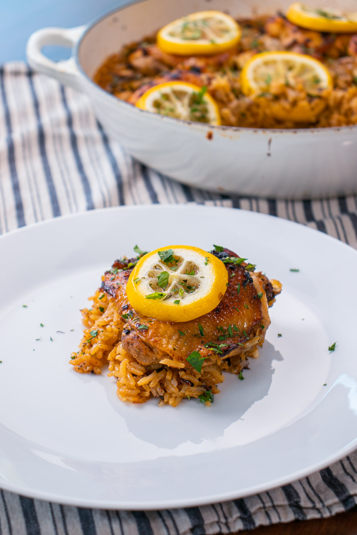 One-pan Greek Lemon Chicken