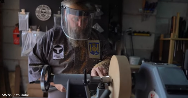 Blind Woodturner Crafts Items Using Touch And Smell