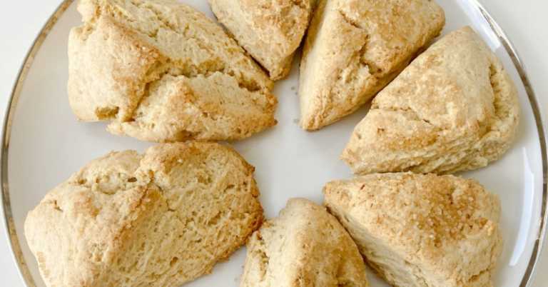 Lemon Ginger Scones