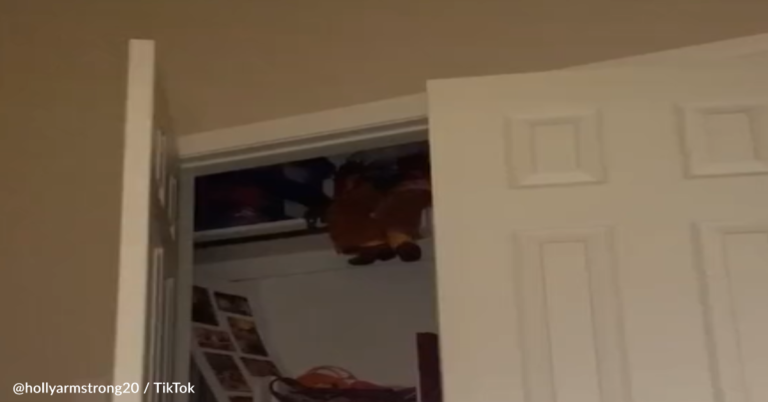 Woman Films ‘Haunted’ Doll Moving In The Closet
