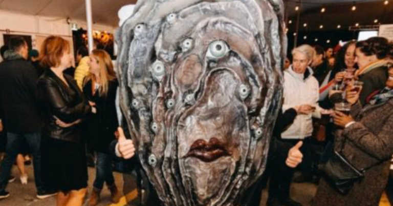 This Oyster Festival Mascot Is The Stuff Nightmares Are Made Of