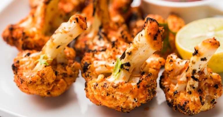 Sheet Pan Tandoori Cauliflower