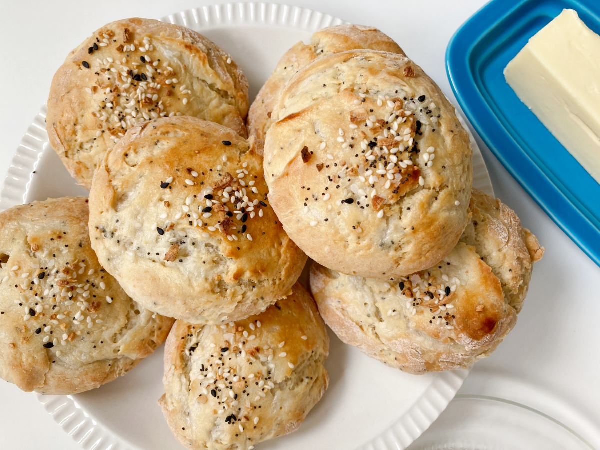 "Everything Bagel" Buttermilk Biscuits