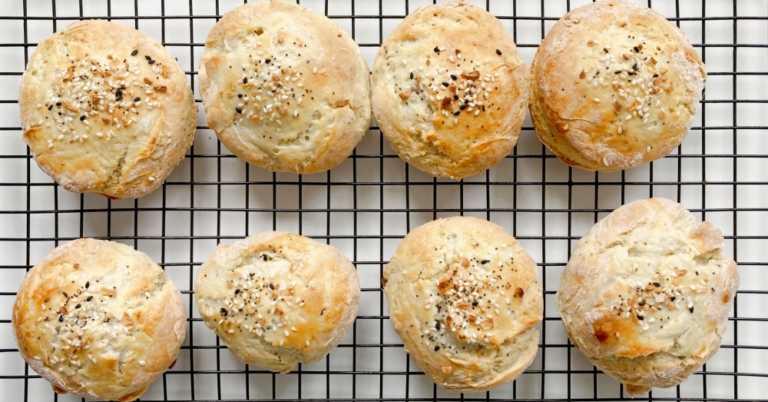 “Everything Bagel” Buttermilk Biscuits