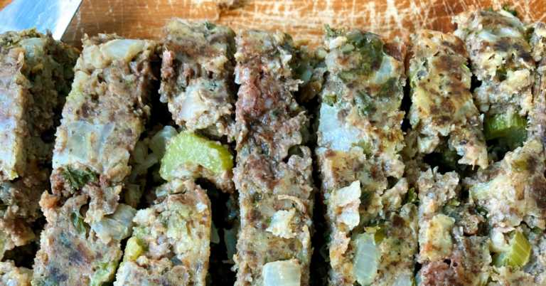 Garlic Herb Butter Meatloaf