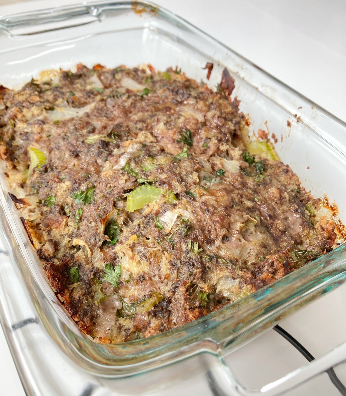 Garlic Herb Butter Meatloaf