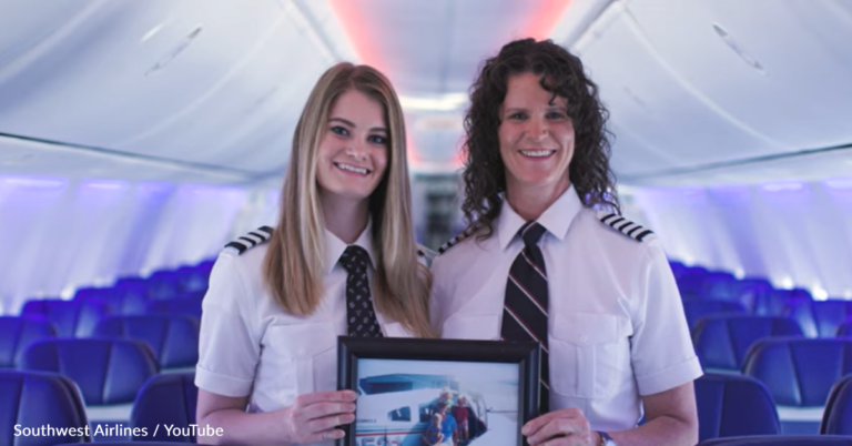 Southwest Welcomes First Mother-Daughter Pilot Duo To Fly Together