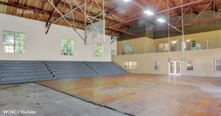 Couple Transforms High School Gym Into $299,000 Home