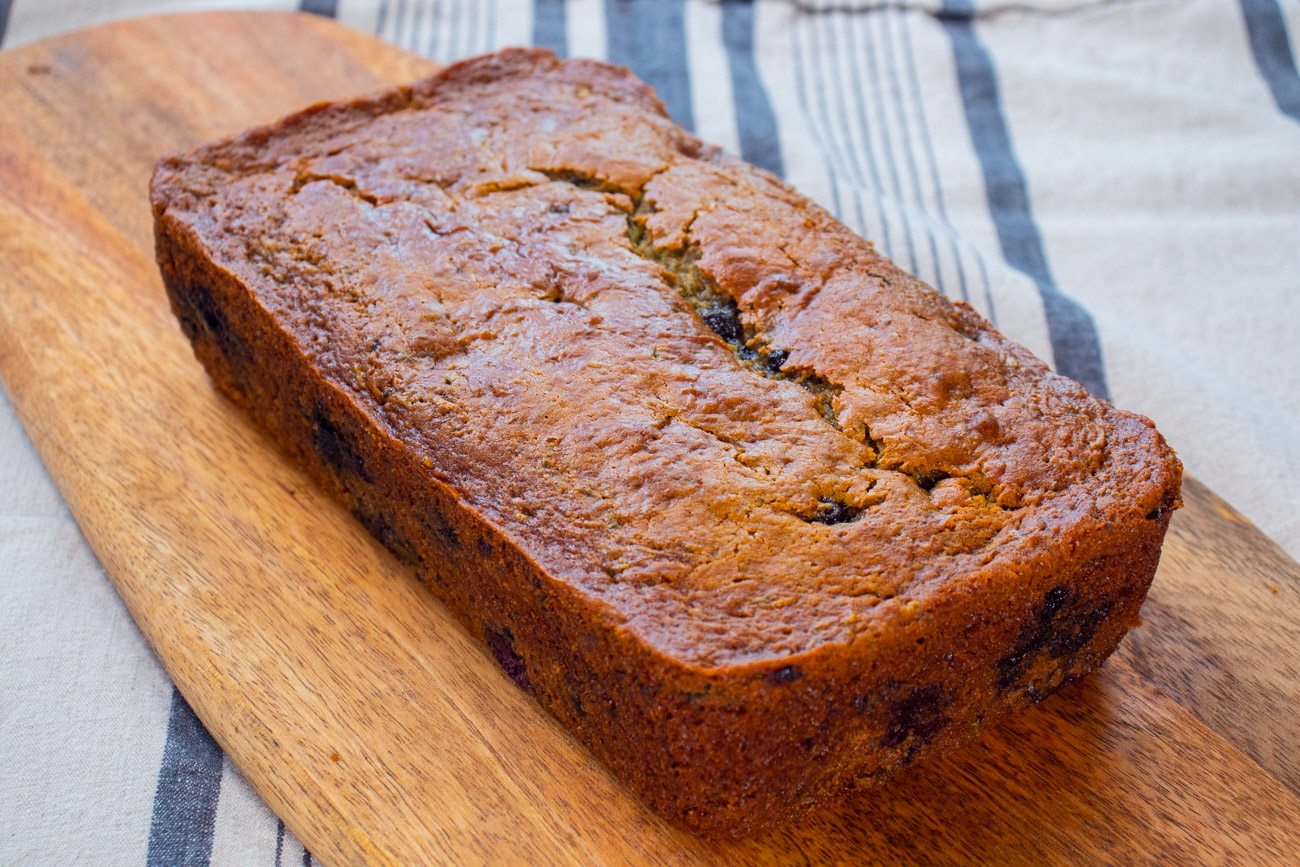 Blueberry Zucchini Bread