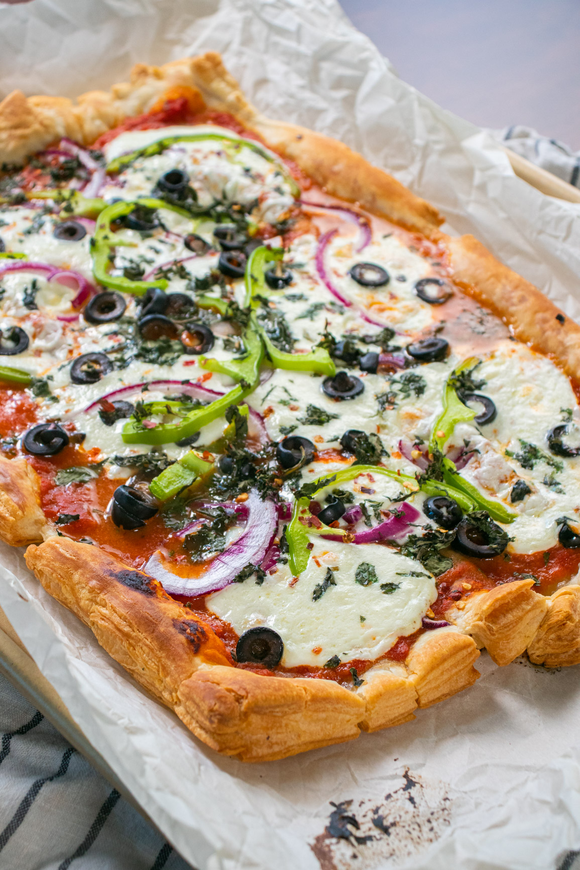 Puff Pastry Pizza