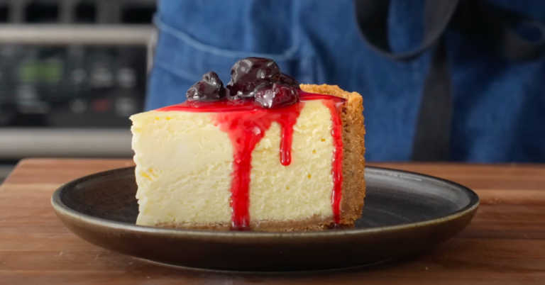 You Don’t Need A Water Bath For Your Cheesecake — Try This Trick