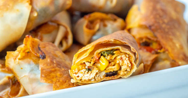 Baked Southwest Egg Rolls
