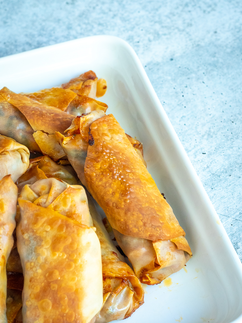 Southwest Baked Egg Rolls - Alison's Allspice