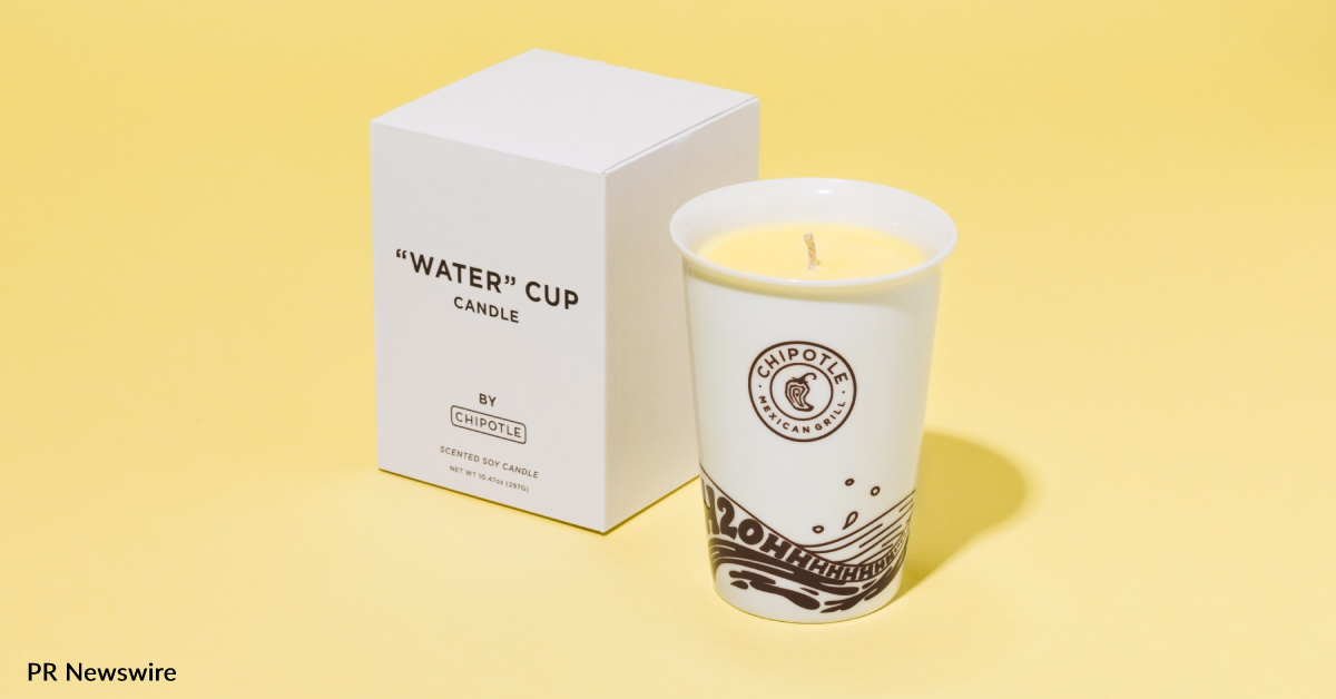 Chipotle Just Released A LemonadeScented Candle In A Water Cup 12