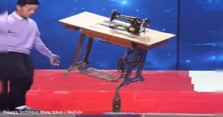 Balancing Artist Stacks Objects In Seemingly Unfeasible Positions