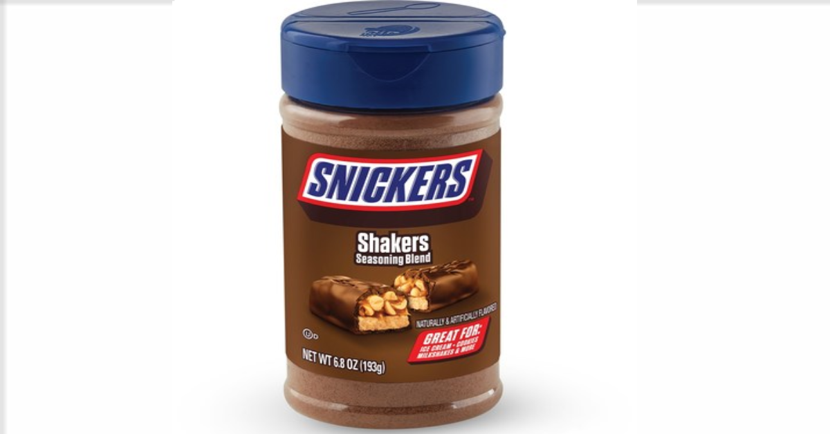 Twix Shakers Chocolate Caramel & Cookie Flavored Seasoning Blend