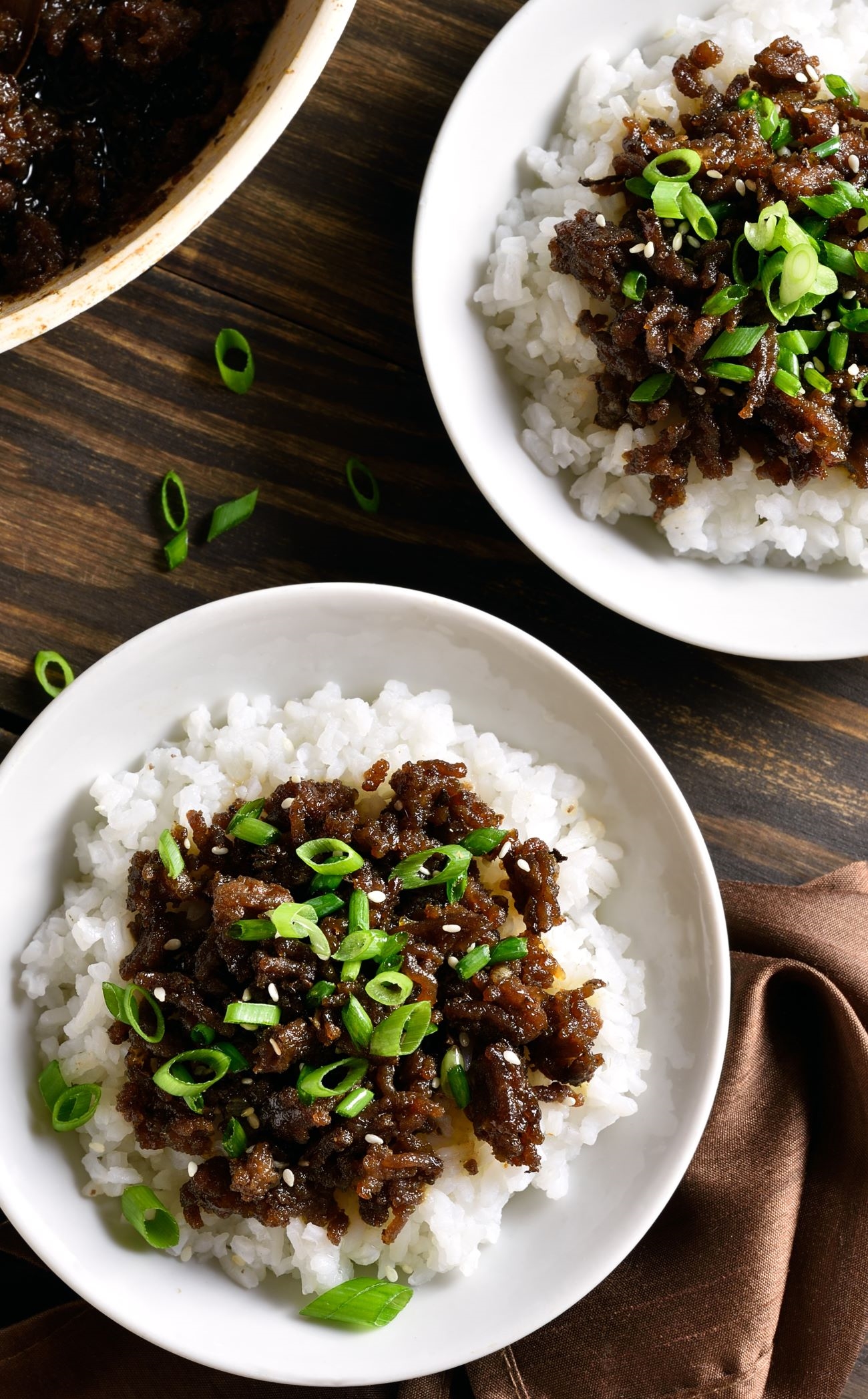 Easy Korean Ground Beef Vertical 3