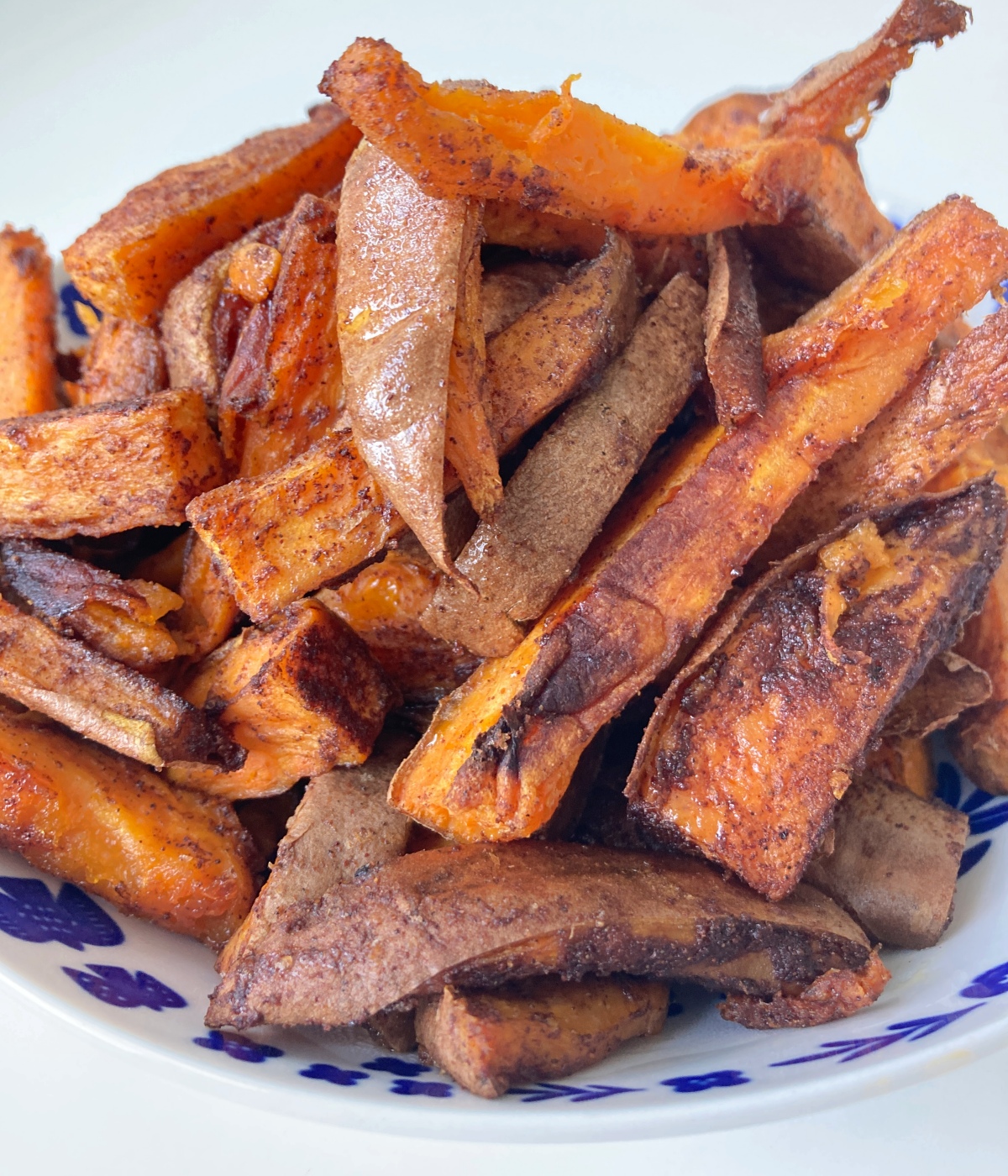 Pumpkin Spice Sweet Potato Fries
