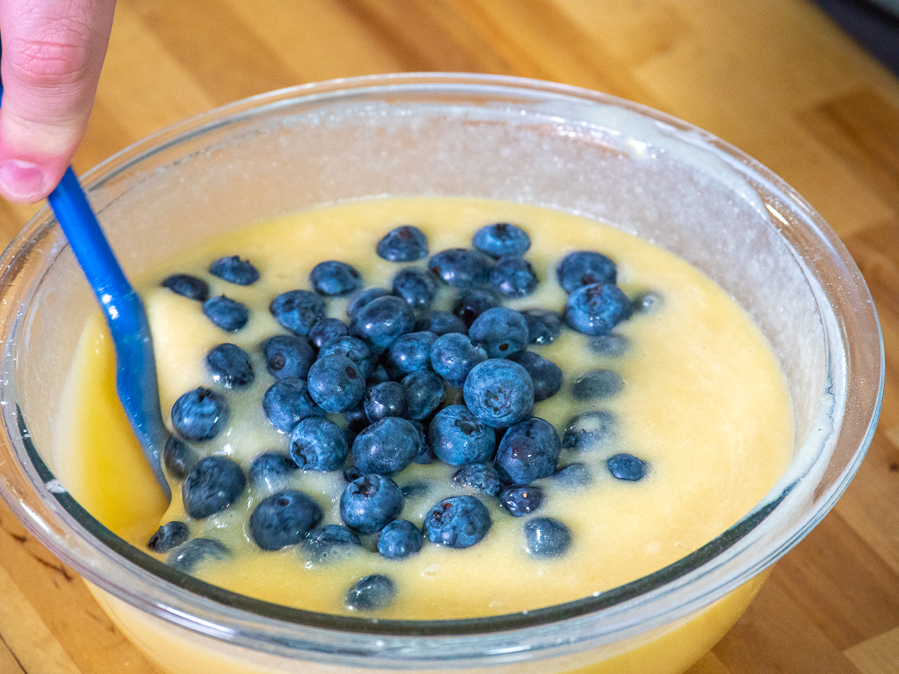 Blueberry Buttermilk Pie